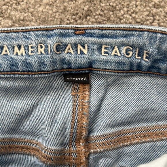 American Eagle Mom Jean - distressed straight leg jeans - Picture 6 of 11